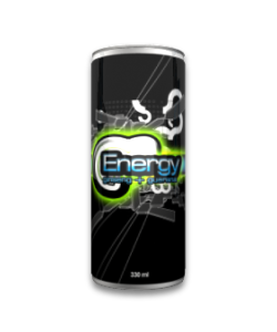 Can of energy drink